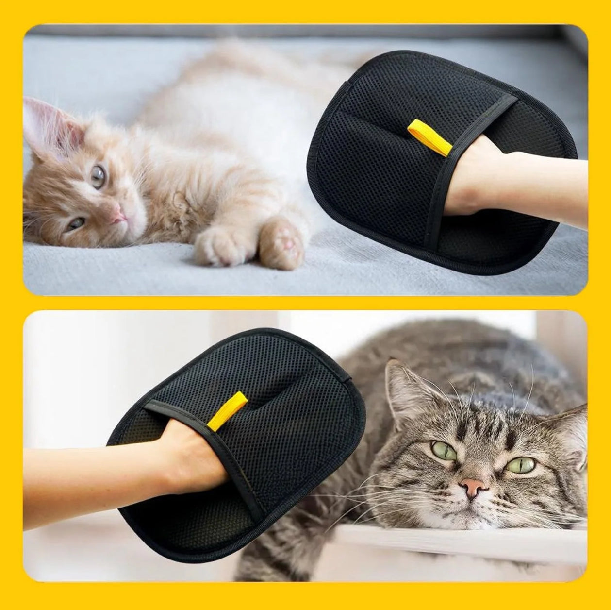Pet Static Hair Removal Gloves, Hair Removal Brush, Adhesive Hair Remover, Hair Cleaning Supplies, Cat Hair, Dog Cleaning Gloves