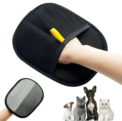 Pet Static Hair Removal Gloves, Hair Removal Brush, Adhesive Hair Remover, Hair Cleaning Supplies, Cat Hair, Dog Cleaning Gloves