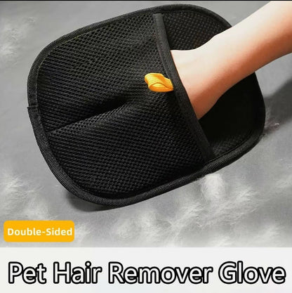 Pet Static Hair Removal Gloves, Hair Removal Brush, Adhesive Hair Remover, Hair Cleaning Supplies, Cat Hair, Dog Cleaning Gloves