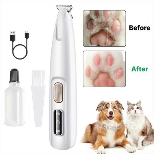Royal Portable Dog Paw Trimmer with Led Light Rechargeable