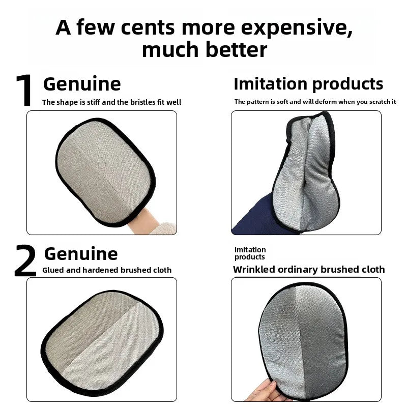 Pet Static Hair Removal Gloves, Hair Removal Brush, Adhesive Hair Remover, Hair Cleaning Supplies, Cat Hair, Dog Cleaning Gloves