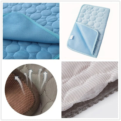 Royal Cooling Pet Mat – Summer Comfort for Dogs & Cats