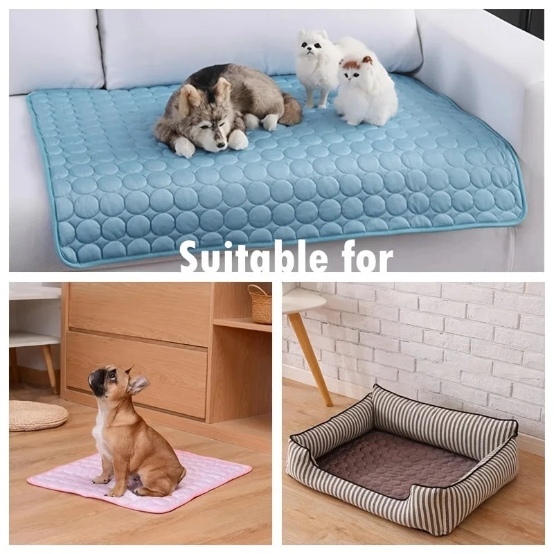 Royal Cooling Pet Mat – Summer Comfort for Dogs & Cats