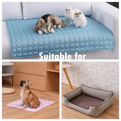 Royal Cooling Pet Mat – Summer Comfort for Dogs & Cats