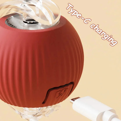 Royal Smart Rolling Cat Toy – Tail Ball & Rechargeable Fun