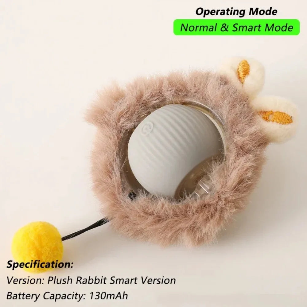 Royal Smart Rolling Cat Toy – Tail Ball & Rechargeable Fun