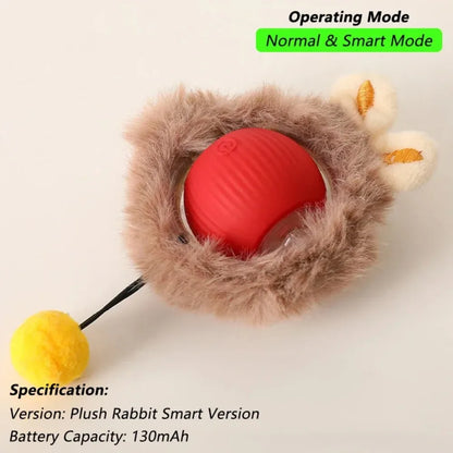 Royal Smart Rolling Cat Toy – Tail Ball & Rechargeable Fun