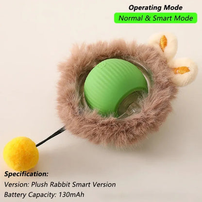 Royal Smart Rolling Cat Toy – Tail Ball & Rechargeable Fun